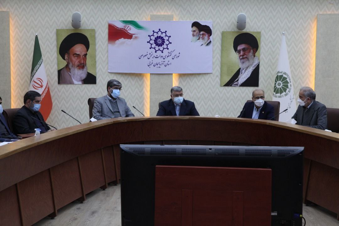 برگزاری جلسه شورای گفتگوی دولت و بخش خصوصی به ریاست محمدصادق معتمدیان استاندار آذربایجان غربی