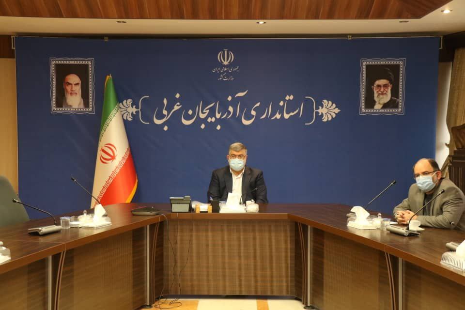 حضور ویدئوکنفرانسی محمدصادق معتمدیان، استاندار آذربایجان غربی در جلسه ستاد ملی مبارزه با کرونا به ریاست رئیس جمهور