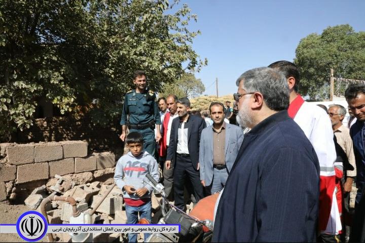 استاندار آذربایجان‌غربی: 112 واحد مسکونی در زلزله خوی تخریب کامل شده است / مصدومان به هزار و 127 نفر رسید