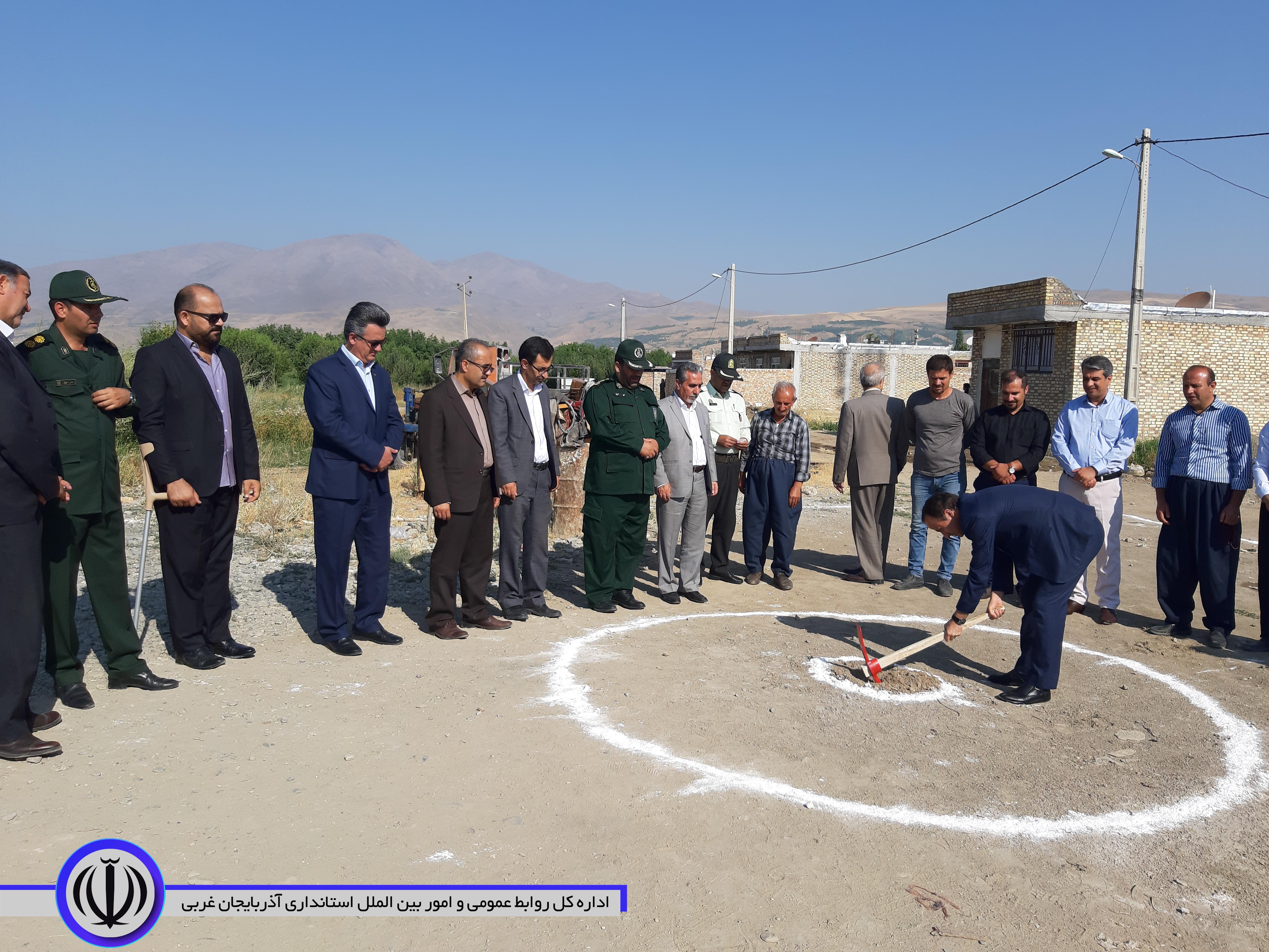 کلنگ احداث ۴۰ واحد مسکن مددجویی