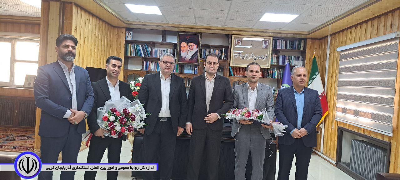 آیین تودیع و معارفه رئیس اداره برق شهرستان اشنویه