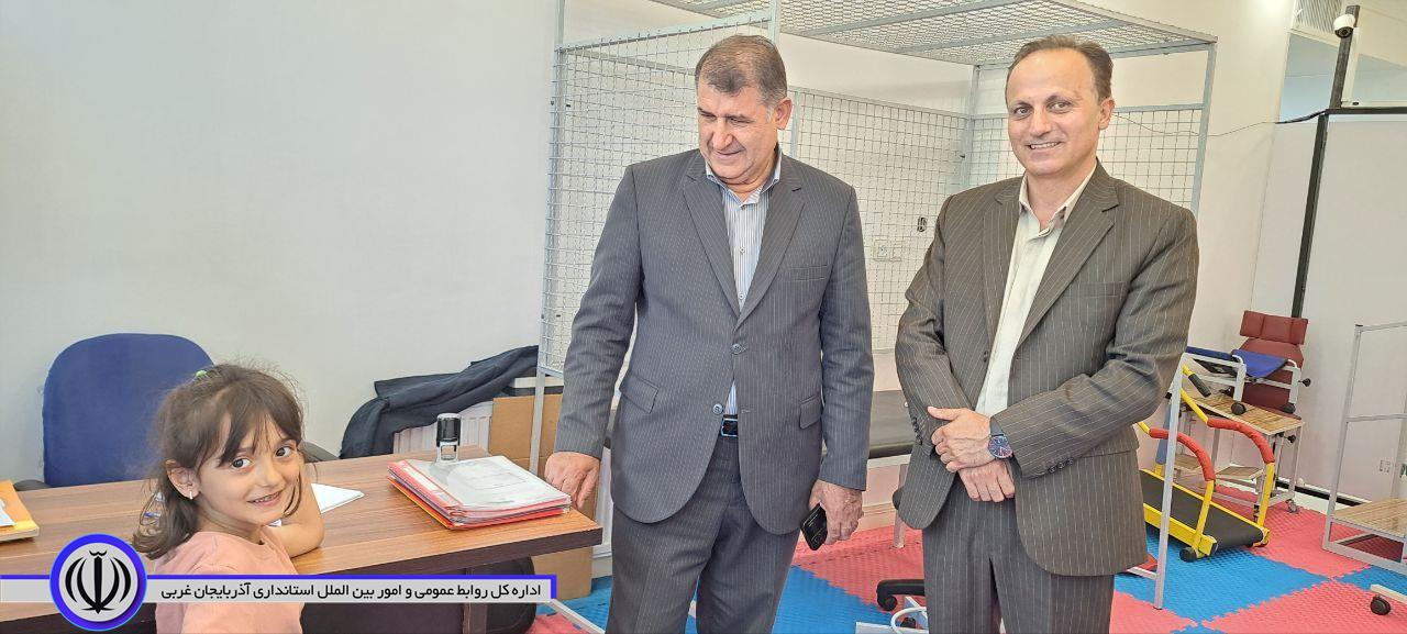 بازدید فرماندار اشنویه از مراکز حمایتی بهزیستی اشنویه