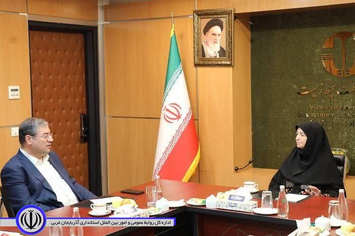 دیدار استاندار آذربایجان‌غربی با معاون رئیس‌جمهور و رئیس سازمان حفاظت محیط‌زیست