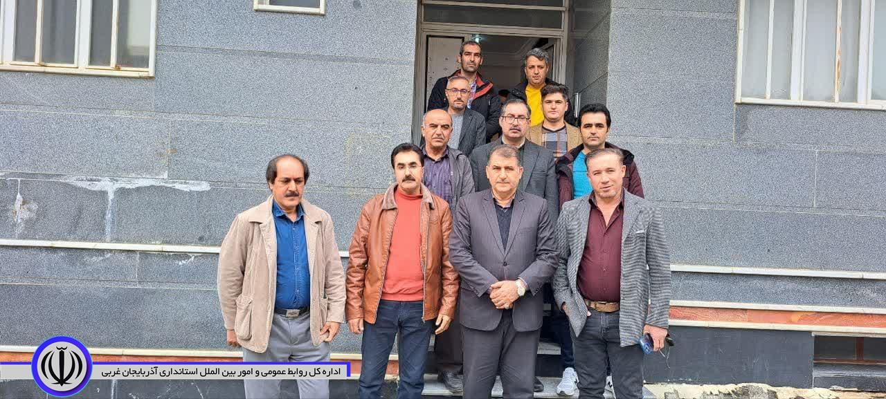 دیدار و تجلیل سید علی ترابی فرماندار شهرستان اشنویه از مهندسین شهرستان بمناسبت گرامیداشت روز ملی مهندس
