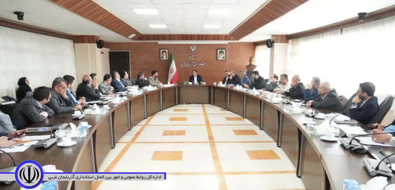 برگزاری جلسه ستاد مبارزه با قاچاق کالا و ارز استان با حضور مدیرکل بازرسی و امور استانهای ستاد مبارزه با قاچاق کالا به ریاست استاندار آذربایجانغربی