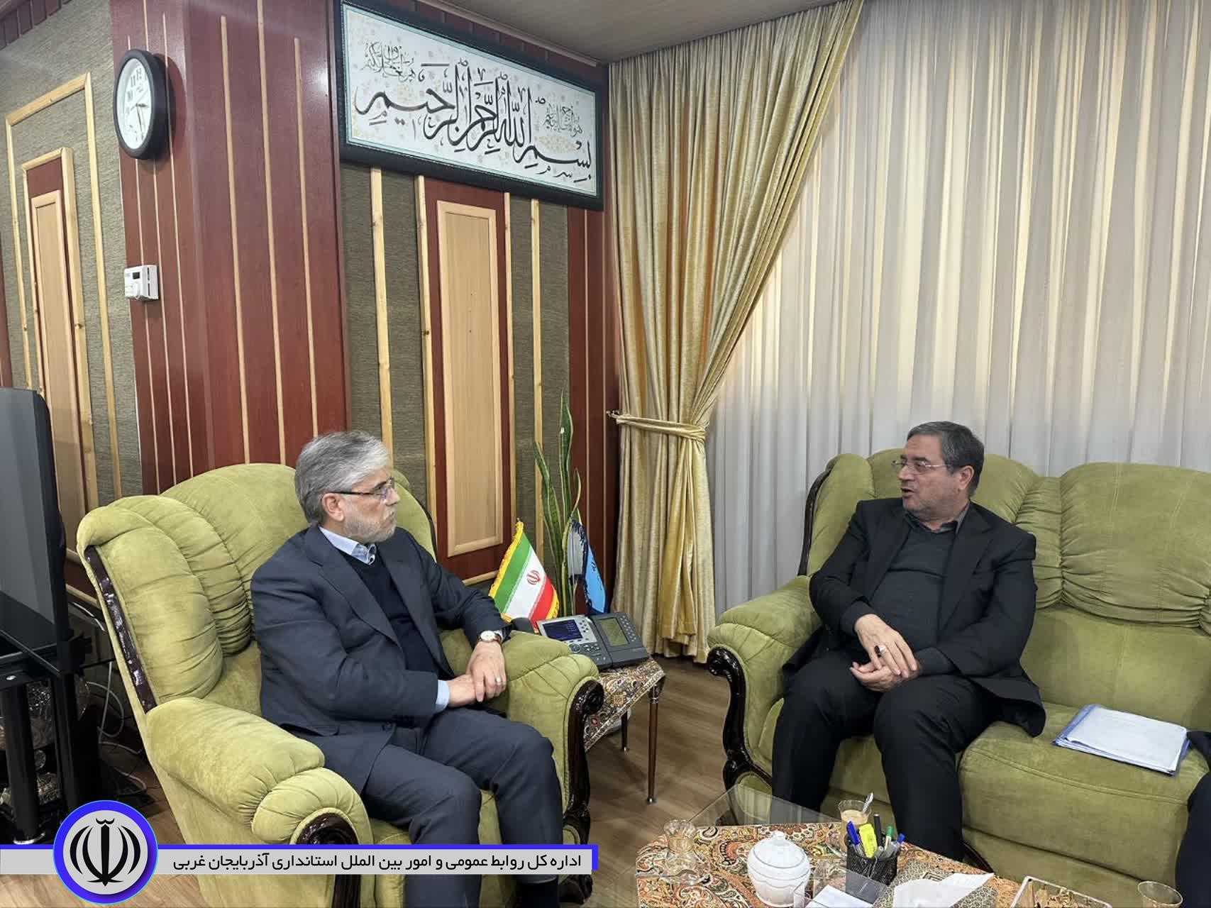 دیدار استاندار آذربایجان‌غربی با وزیر علوم