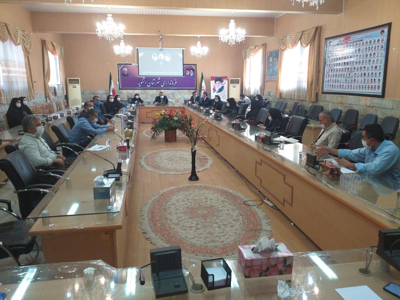برگزاری جلسه مدیران مدارس در راستای گواهی اعتبار بخشی سلامت به مدارس مستقل ابتدایی شهری
