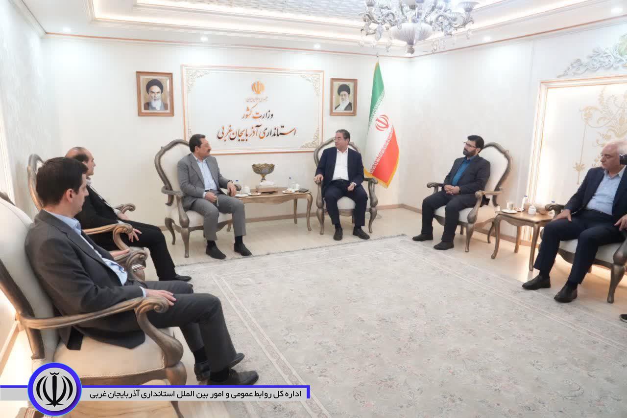 برگزاری نشست مشترک وزیر صمت و استاندار آذربایجان‌غربی