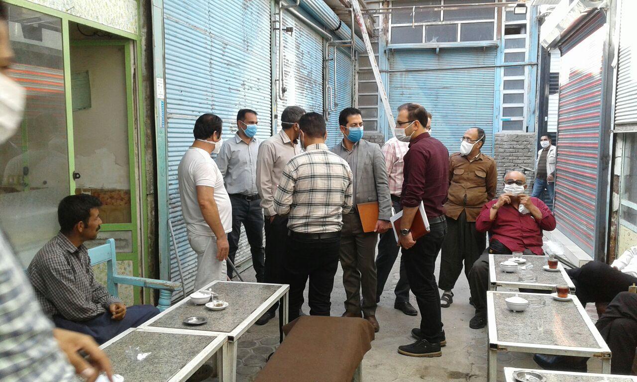 بازدیدهای میدانی اکیپ بازرسان کرونای شهرستان اشنویه