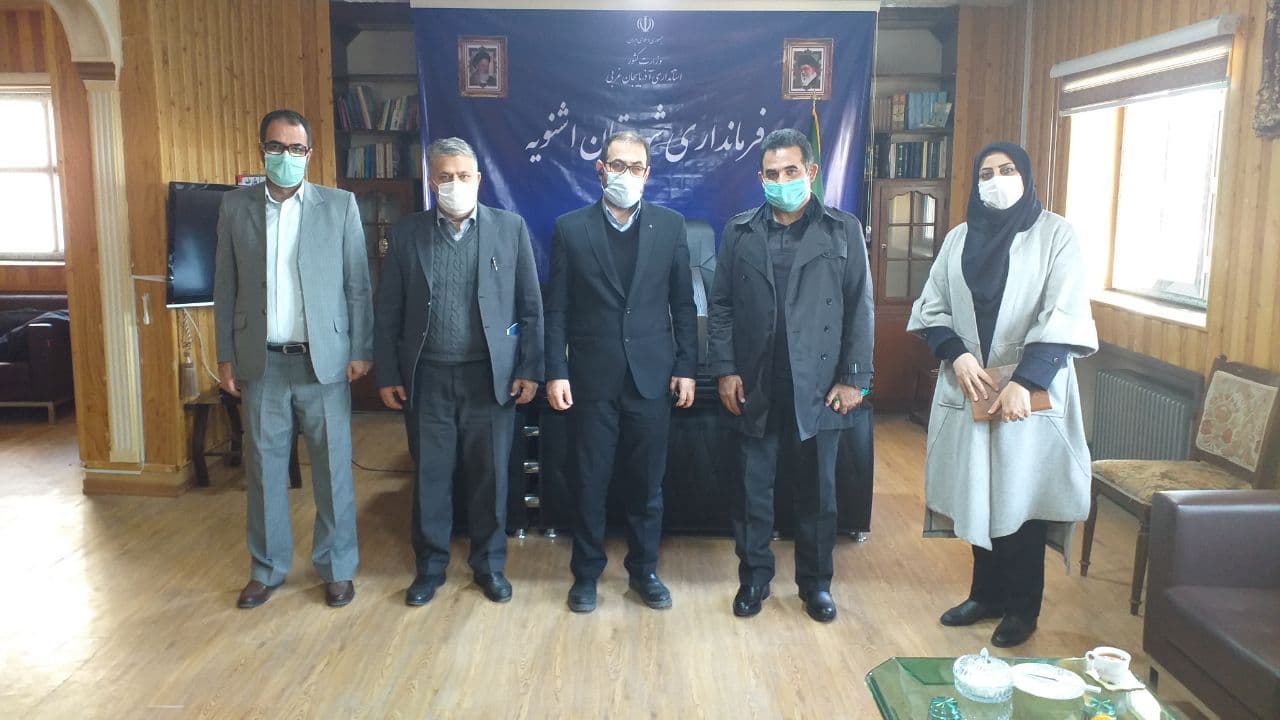 دیدار مدیرکل فنی و حرفه ای استان با فرماندار اشنویه