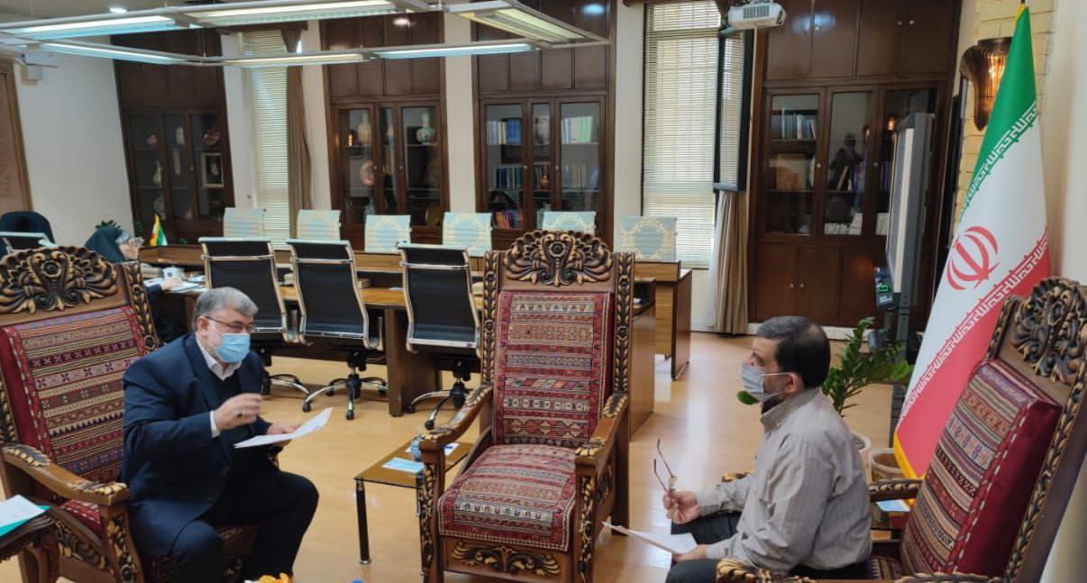 دیدار مقام عالی استان با وزیر میراث فرهنگی گردشگری و صنایع دستی