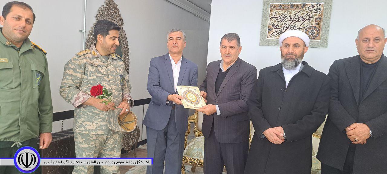 دیدار سید علی ترابی فرماندار شهرستان اشنویه با جانبازان دفاع مقدس