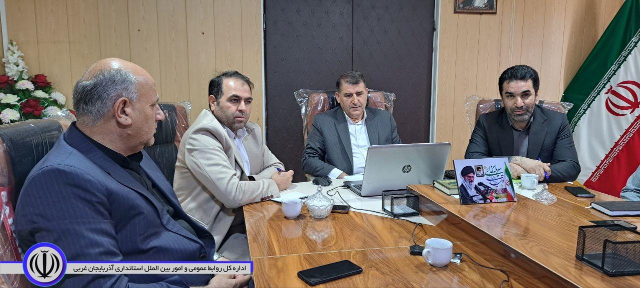 نشست صمیمی همکاران فرمانداری با فرماندار شهرستان اشنویه برگزار شد
