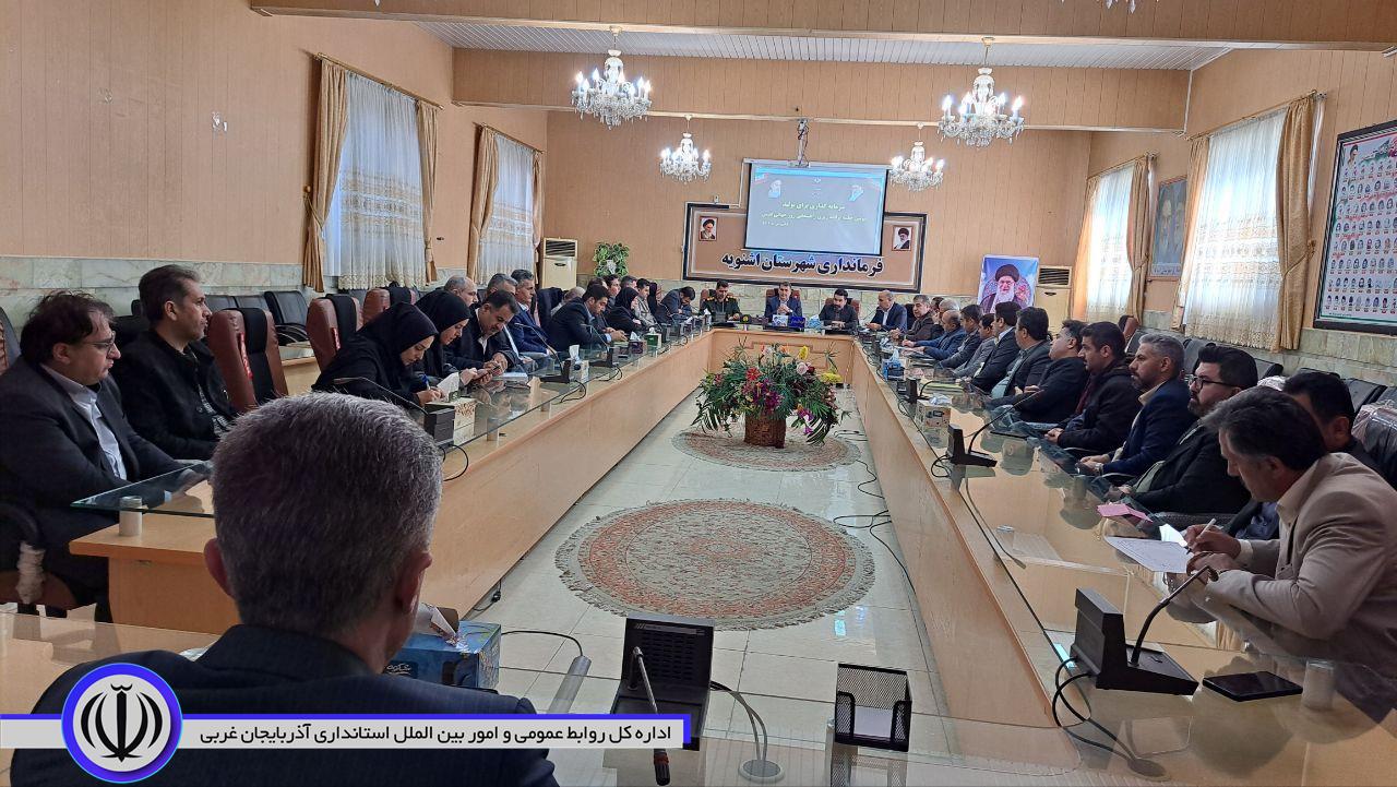 🔹جلسه برنامه ریزی راهپیمایی روز جهانی قدس به ریاست سید علی ترابی فرماندار شهرستان اشنویه