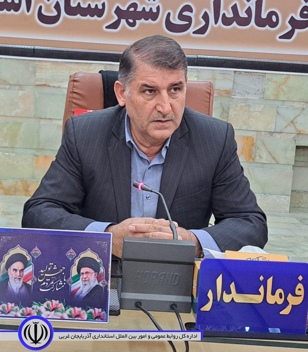 تاکید فرماندار اشنویه بر آمادگی ستاد مدیریت بحران شهرستان اشنویه