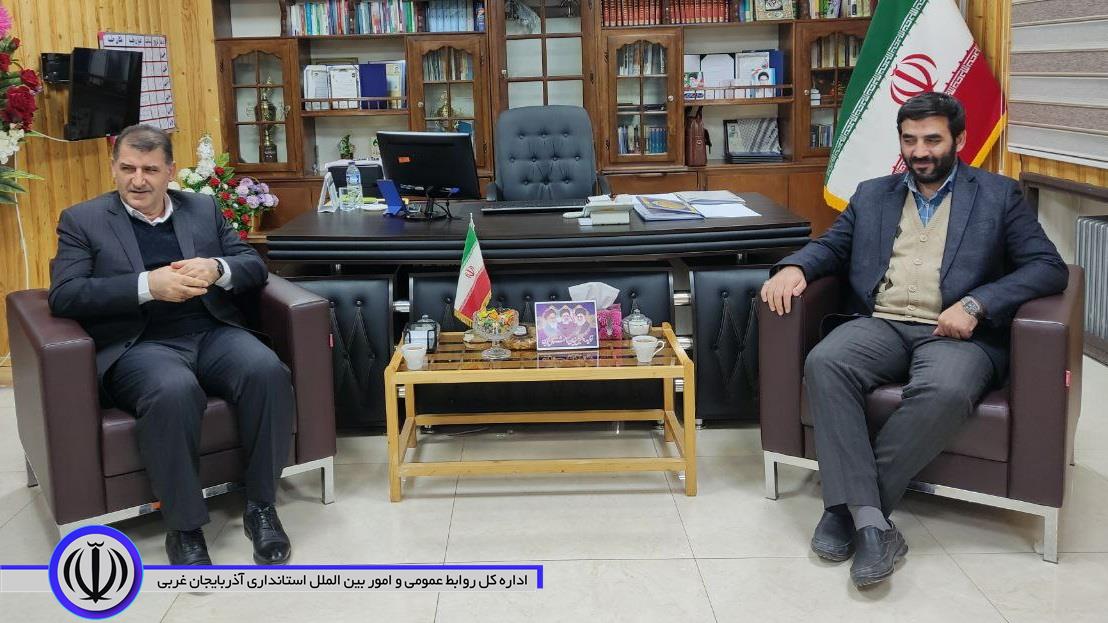 دیدار رئیس بسیج اصناف کشور با فرماندار اشنویه