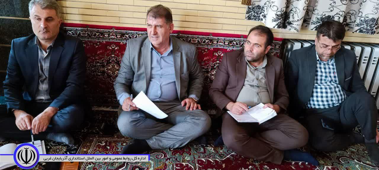 فرماندار اشنویه از شروع عملیات زیر سازی معابر روستای سنگان خبر داد