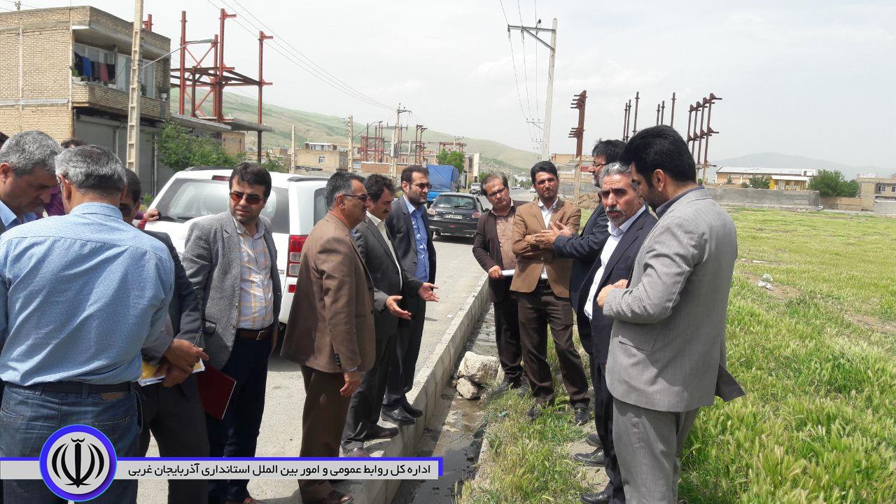 بازدید امروز مدیر کل راه و شهر سازی استان از محورهای مواصلاتی