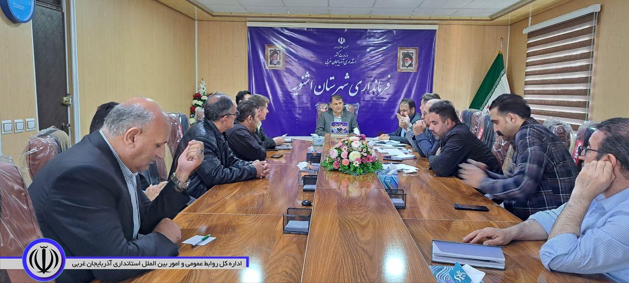 برگزاری جلسه کارگروه گندم و آردونان شهرستان در سالجاری