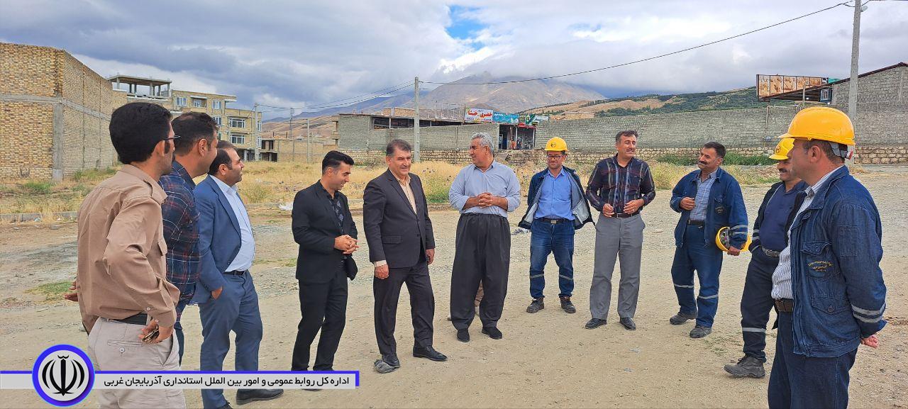 برق رسانی به قطعات تفکیکی گلشهر اشنویه