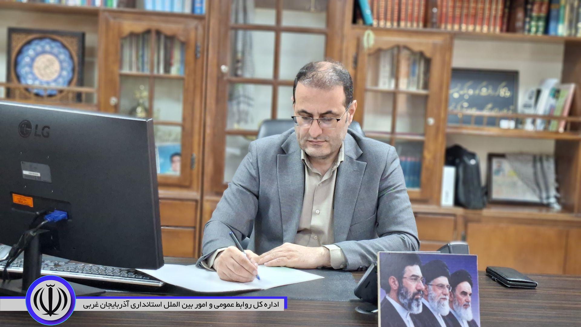 پیام تبریک فرماندار شهرستان اشنویه بمناسبت فرا رسیدن سوم خرداد سالروز آزاد سازی خرمشهر