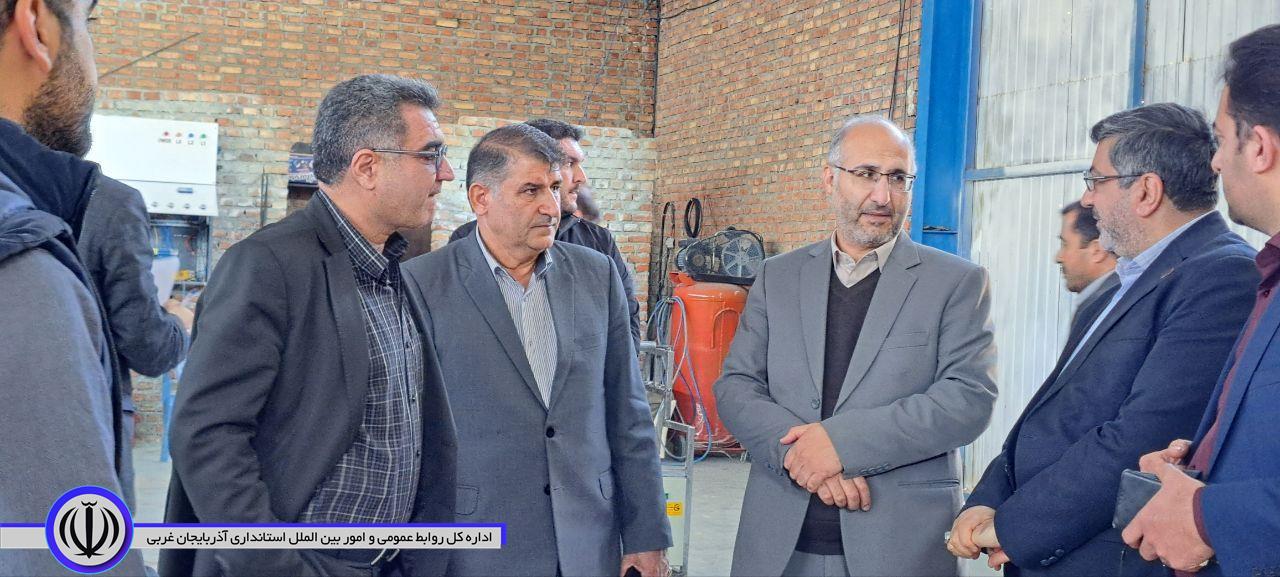 🔹بازدید سید علی ترابی فرماندار شهرستان اشنویه بهمراه مدیر کل سازمان بازرسی استان آذربایجان‌غربی،  مدیران عامل برق و شهرک های صنعتی استان از ناحیه صنعتی نالوس و بررسی وضعیت ارائه خدمات