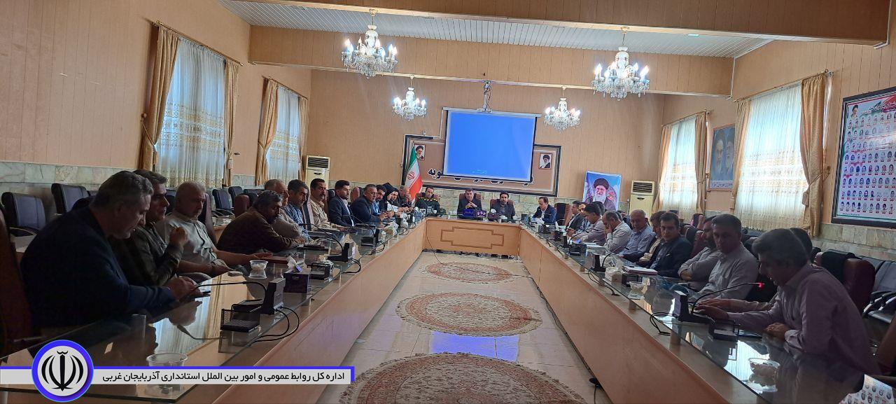 جلسه کمیته مناسب سازی و شورای سالمندان به ریاست سید علی ترابی فرماندار شهرستان اشنویه