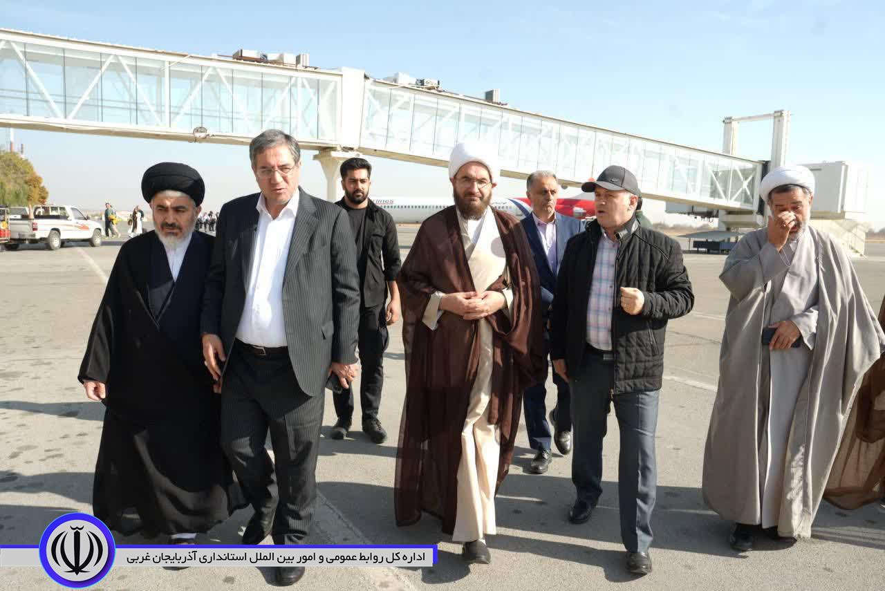 با استقبال استاندار آذربایجان‌غربی انجام شد؛ آغاز سفر رئیس شورای سیاست‌گذاری ائمه جمعه سراسر کشور به آذربایجان‌غربی