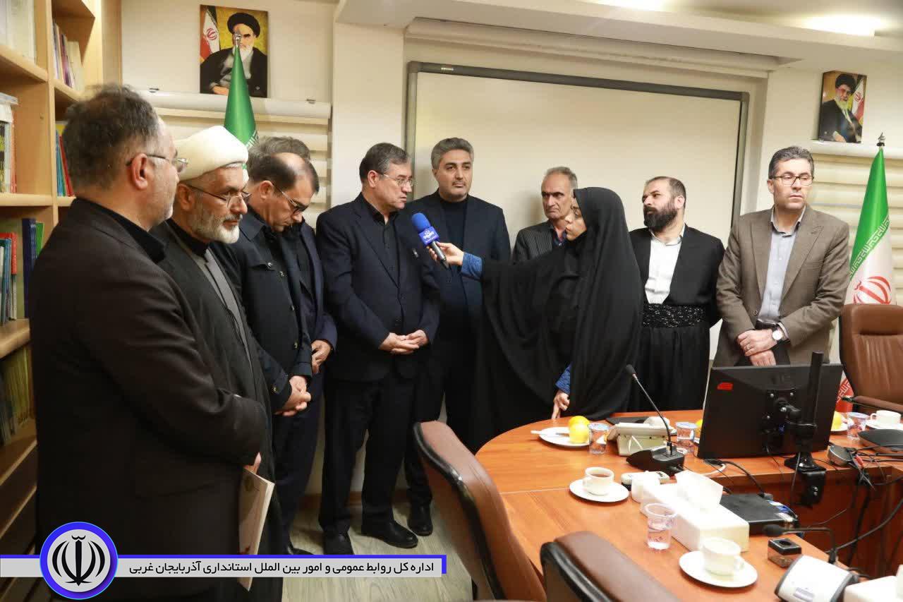 برگزاری نشست مشترک استاندار آذربایجان‌غربی با اعضای مجمع نمایندگان استان