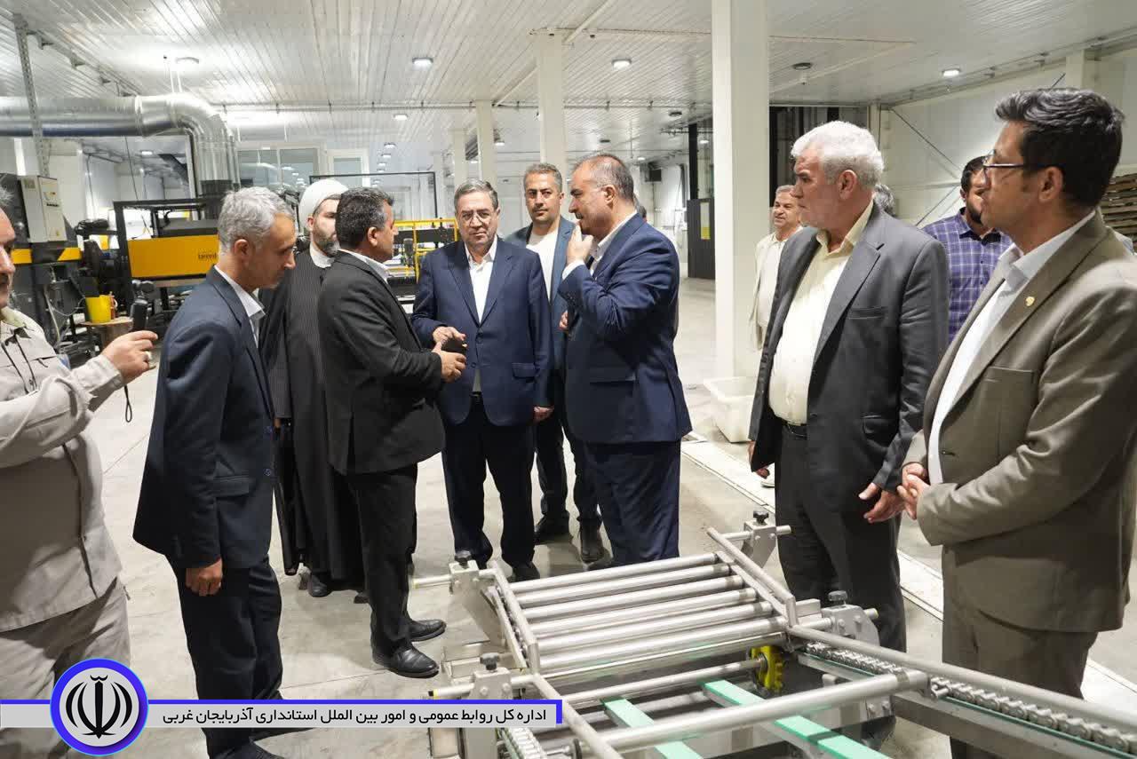 بازدید استاندار آذربایجانغربی از زیرساختهای صادرات محصولات کشاورزی ارومیه
