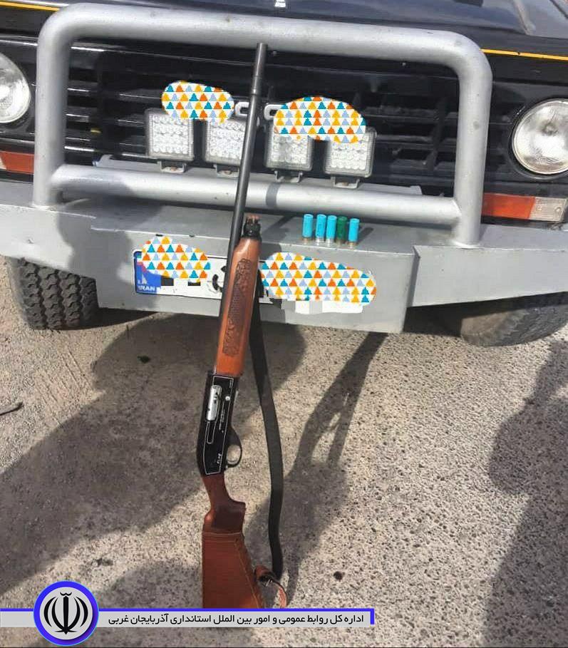 دستگیری شکارچی متخلف در اشنویە یگان حفاظت محیط زیست اشنویه در گشت و کنترل ارتفاعات کانی سپی این شهرستان با شناسایی یک نفر شکار چی متخلف وی را دستگیر کردند.