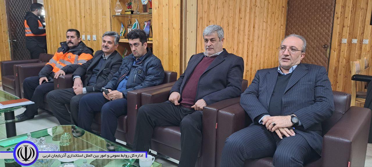 بررسی مشکلات حوزه راهداری شهرستان