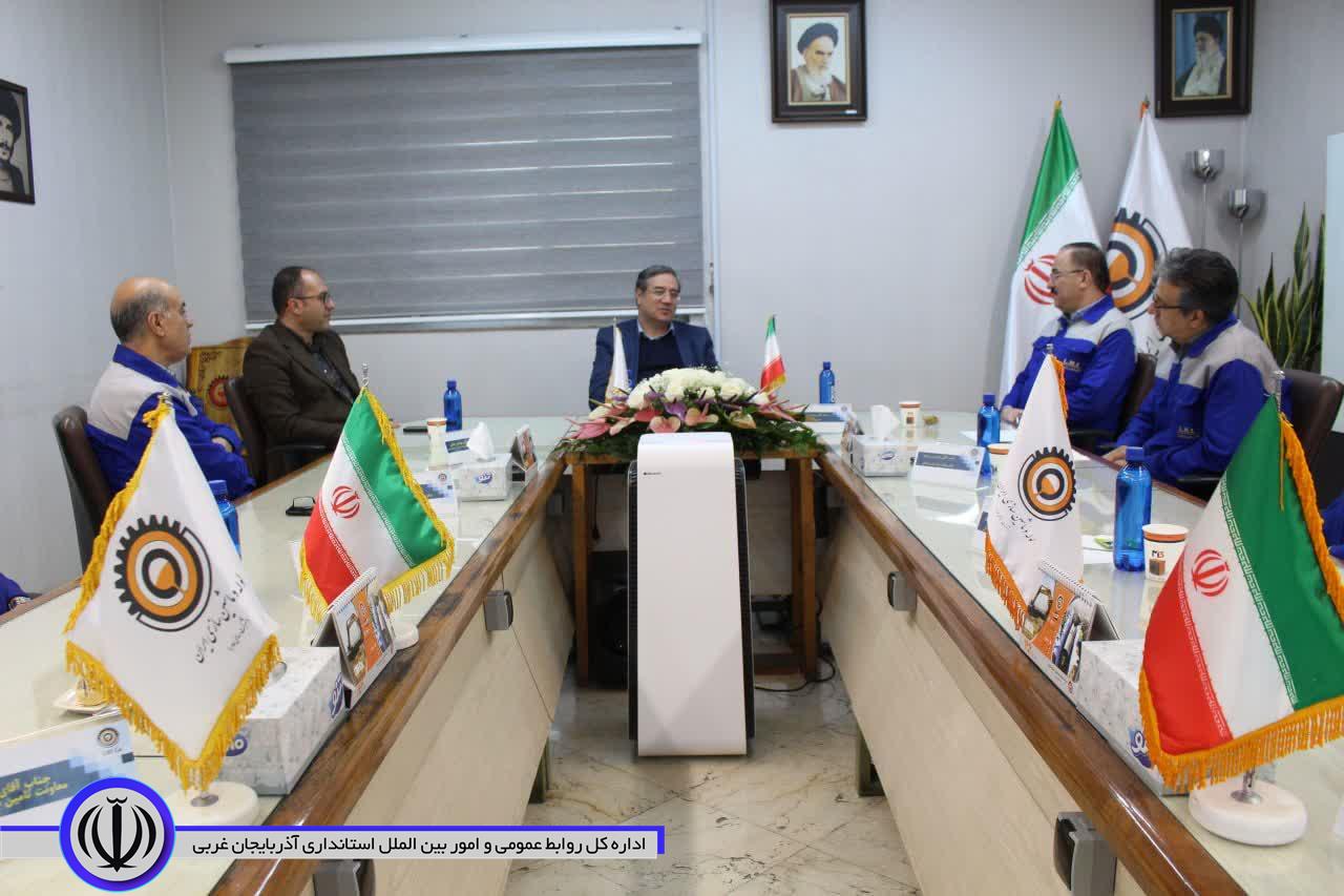 بازدید استاندار آذربایجانغربی از شرکت لوله و ماشینسازی ایران