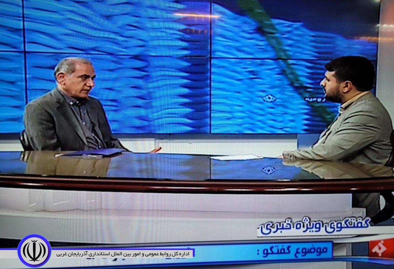 حضور صادقی معاون هماهنگی امور اقتصادی استاندار آذربایجان‌غربی در برنامه زنده تلویزیونی گفتگوی ویژه خبری سیمای مرکزاستان با موضوع روند اجرای طرح توزیع عادلانه یارانه ها