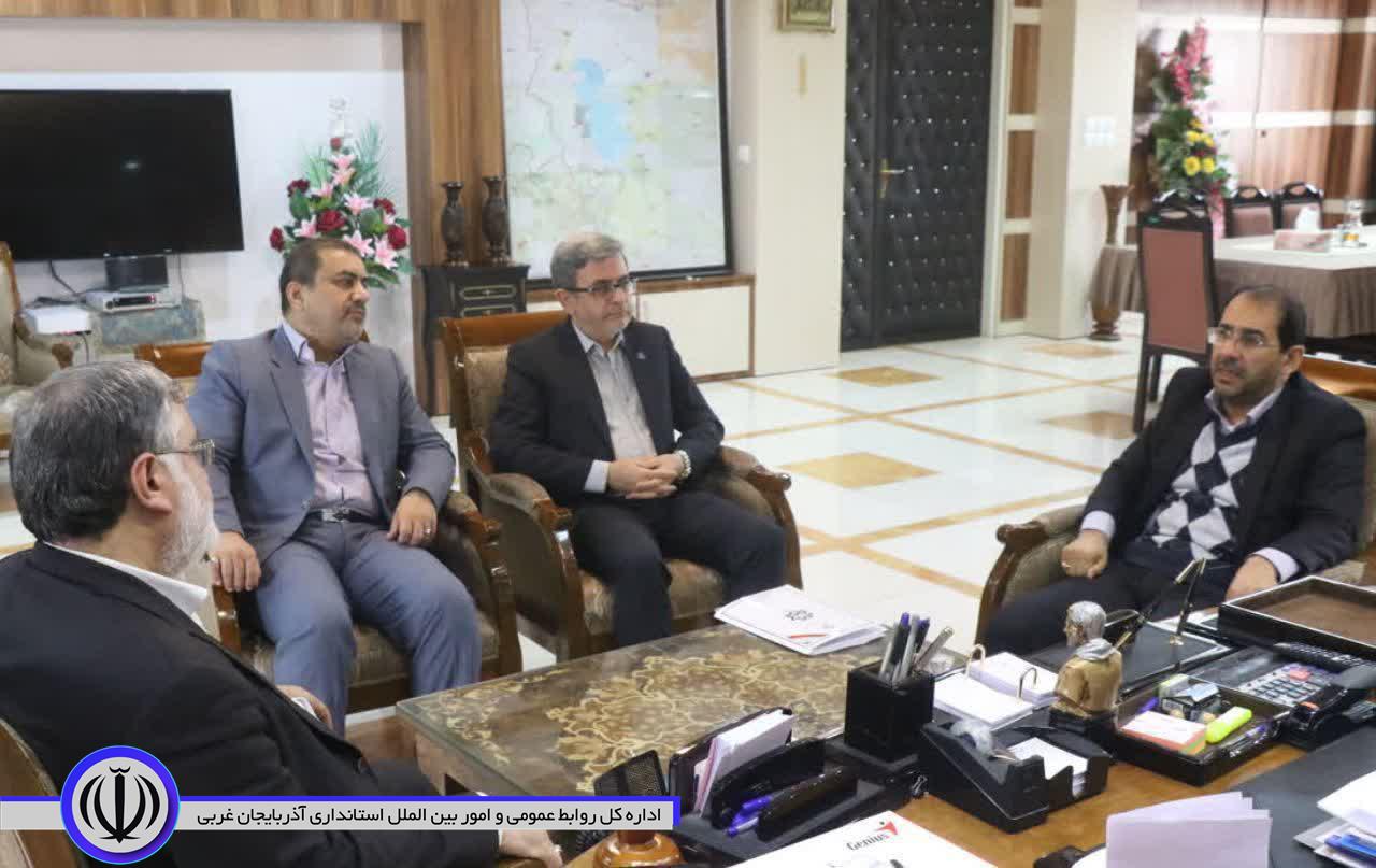 دیدار معاون وزیر علوم با استاندار آذربایجان غربی