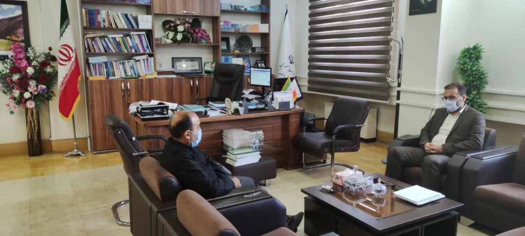 دیدار فرماندار اشنویه با رئیس سازمان برنامه و بودجه استان آذربایجان غربی