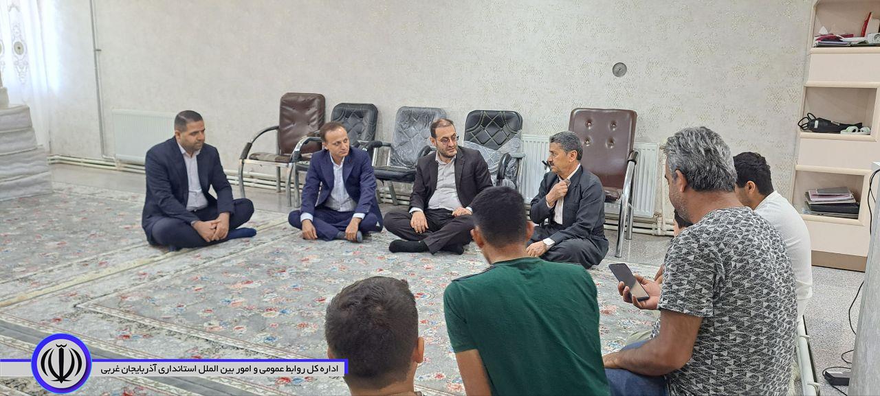 بازدید سرپرست فرمانداری اشنویه از موسسه امید به زندگی