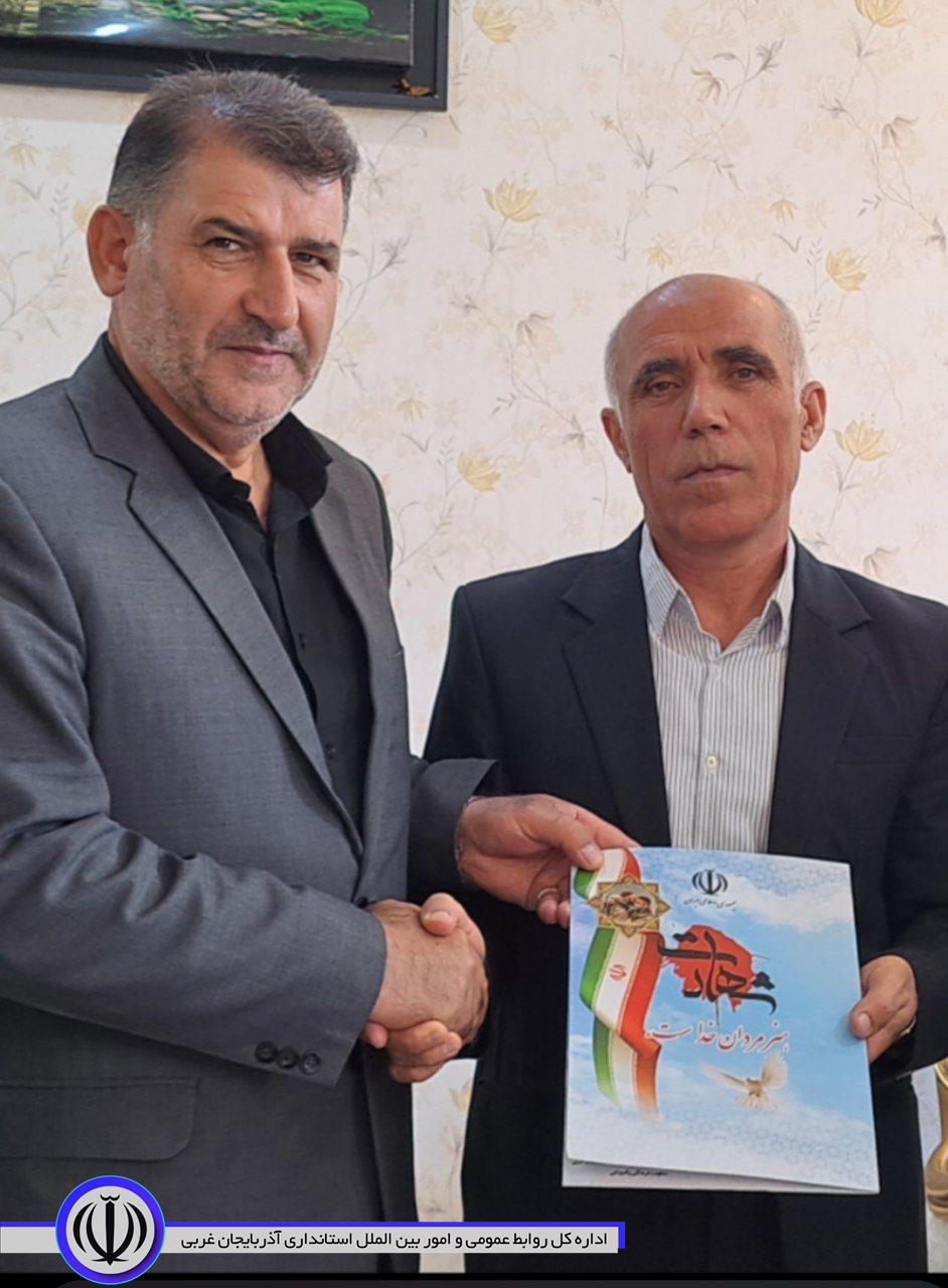 ▪️دیدار و تجلیل سید علی ترابی فرماندار شهرستان اشنویه  ، مسئول سازمان بسیج طلاب سپاه شهدای استان، اعضای شورای تامین شهرستان با جانباز و آزاده سرافراز دفاع مقدس