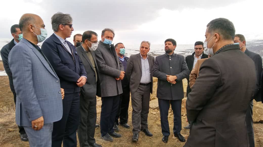 بازدید سرپرست معاونت هماهنگی امور عمرانی استانداری آذربایجان غربی از وضعیت سوخت رسانی طرح های عمرانی منطقه بلیج شرکت نفت منطقه ارومیه