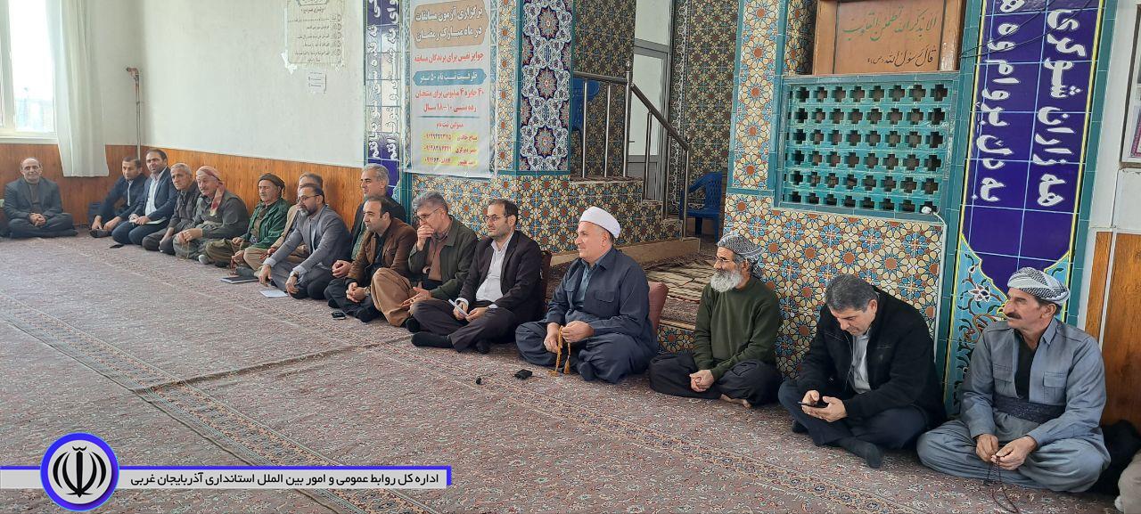 تاکید سرپرست فرمانداری اشنویه بر رفع مشکلات محلات کمتر برخوردار شهری