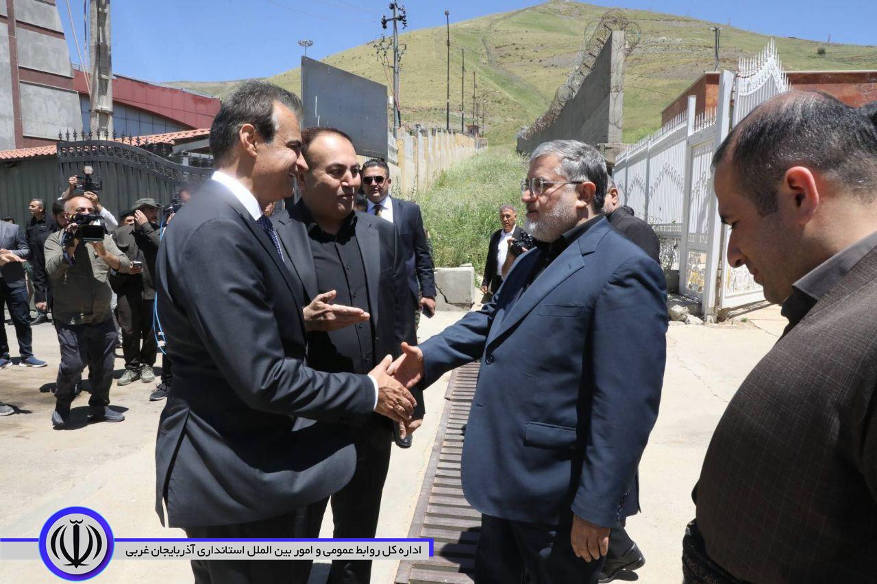 استاندار آذربایجان غربی وارد اقلیم کردستان عراق شد
