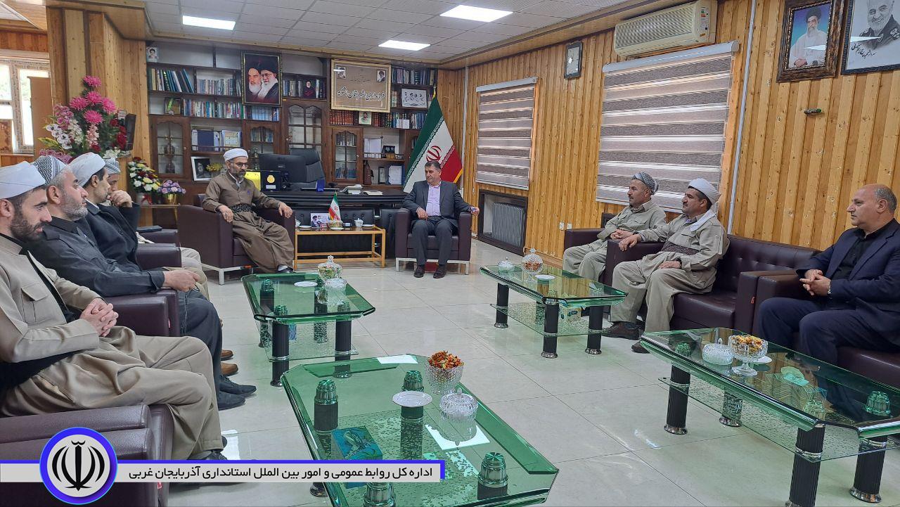 دیدار نوروزی روحانیون با فرماندار شهرستان اشنویه