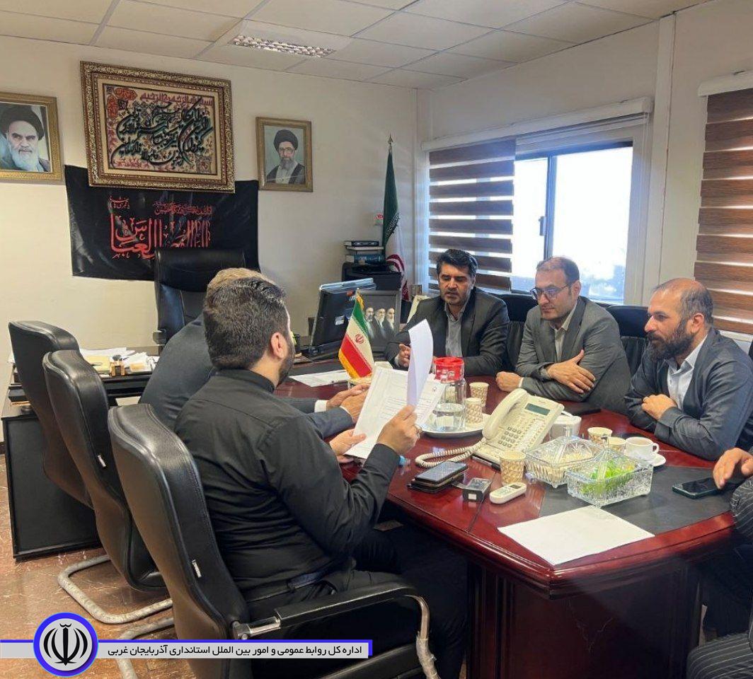 در دیدار فرماندار اشنویه با معاون وزیر کشور: