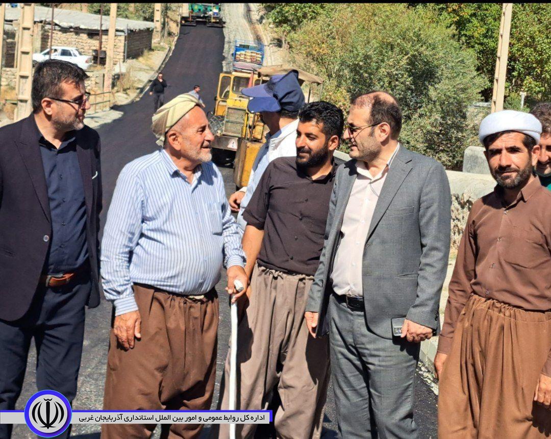 شروع عملیات آسفالت معابر روستای قلاتیان