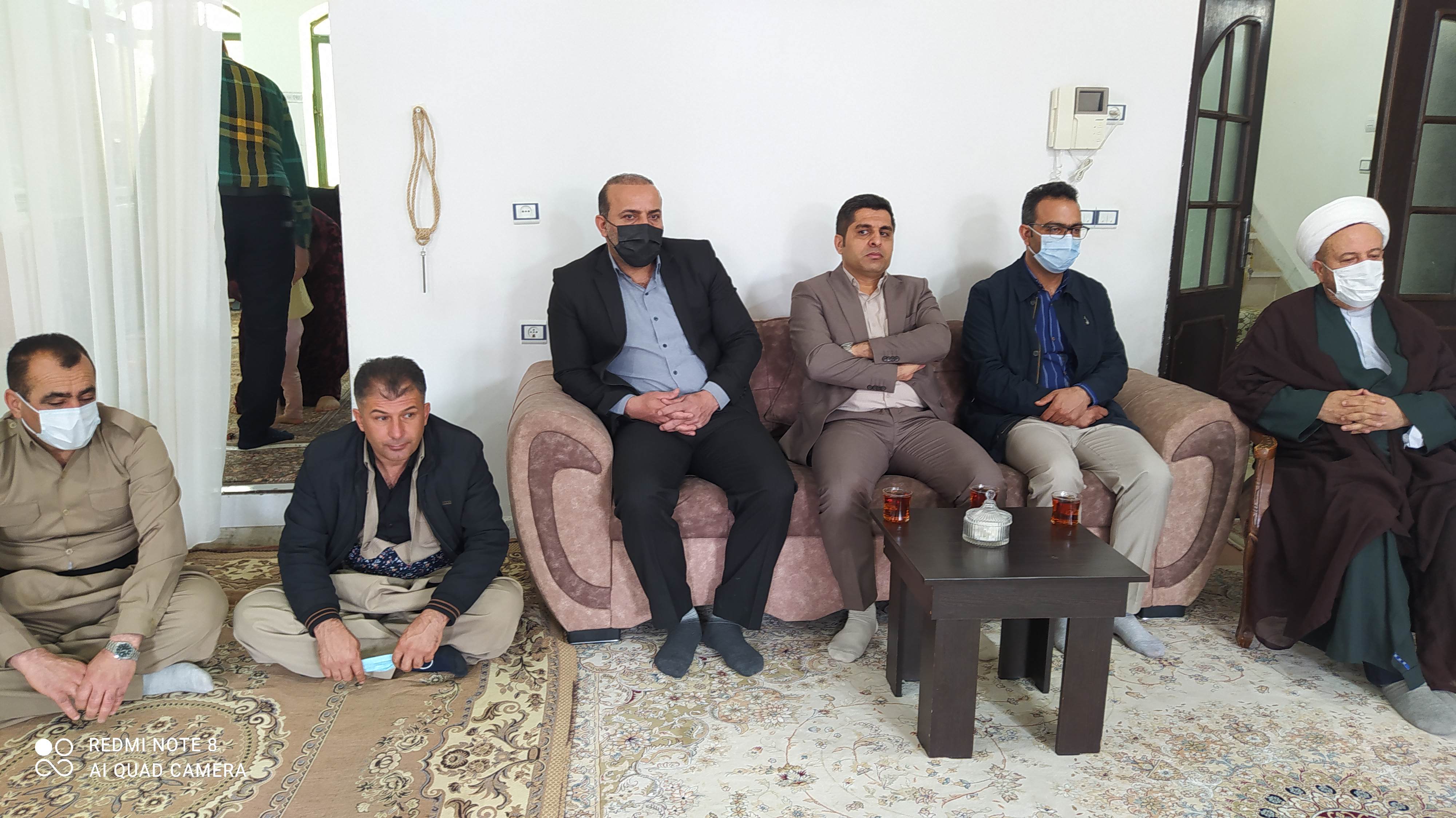 نشست مسئولان با امام جمعه