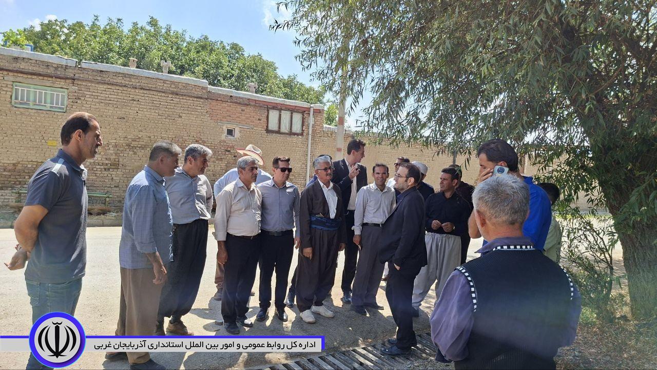 اجرای برنامه مدیریت محلهمحور در روستای دهشمس اشنویه