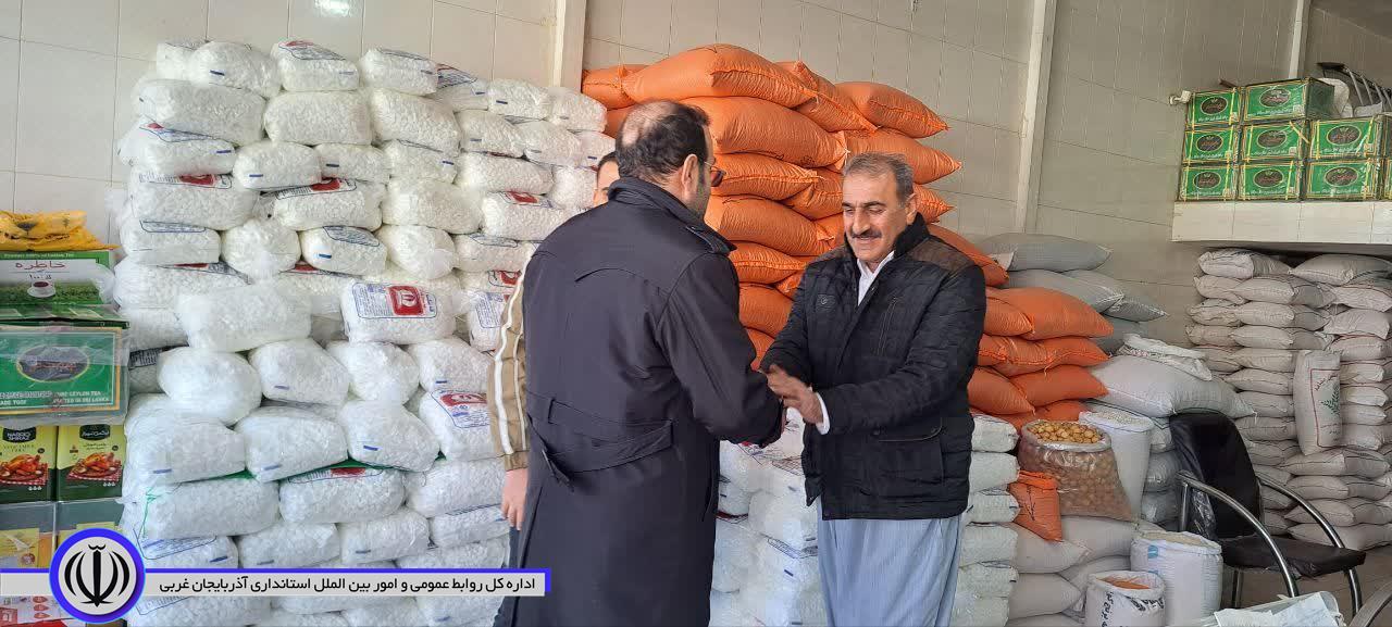 رصد و پایش بازار با حضور سرپرست فرمانداری اشنویه