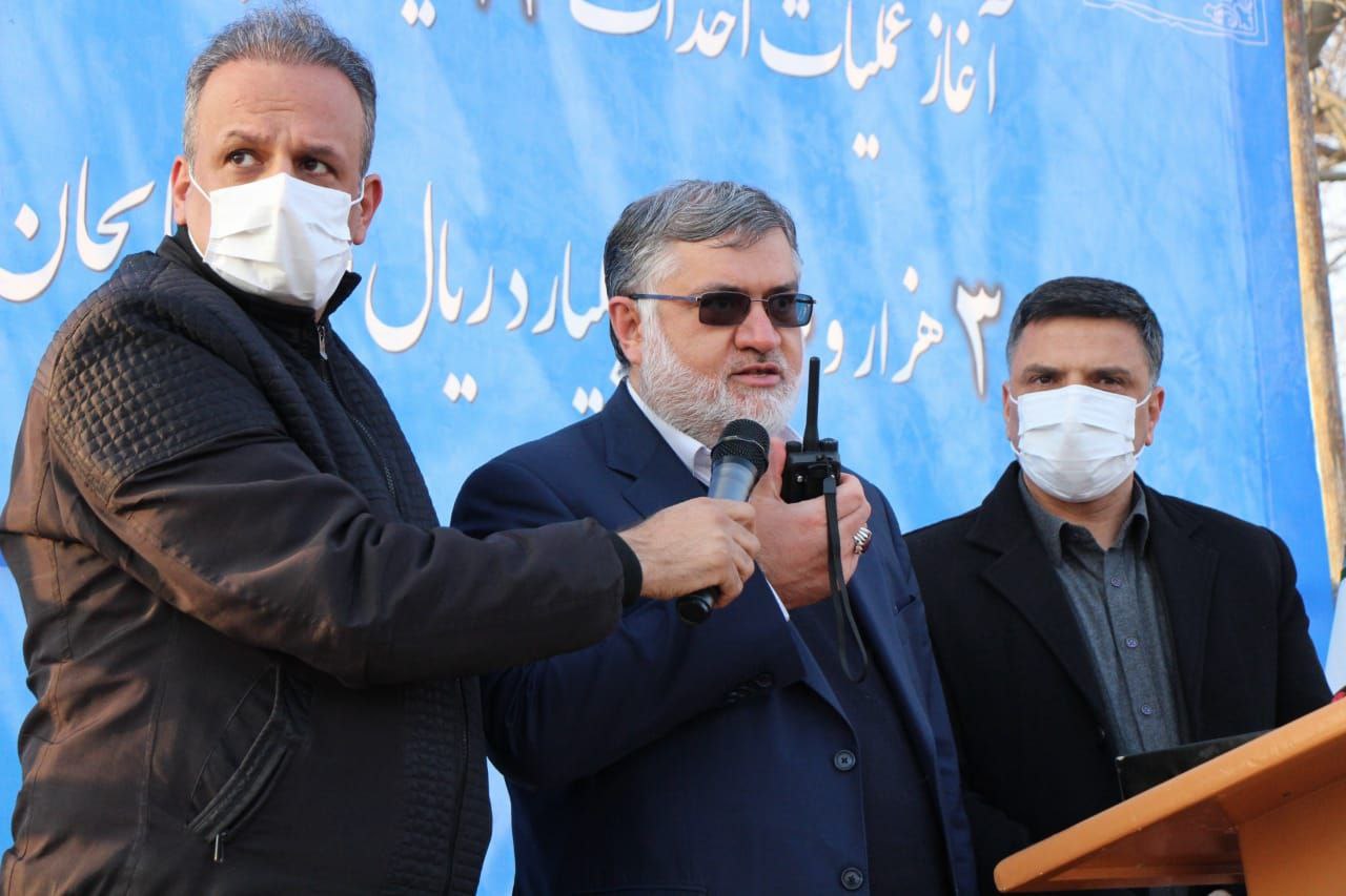 آغاز عملیات احداث 17 کیلومتر بزرگراه در استان با حضور استاندار آذربایجان غربی