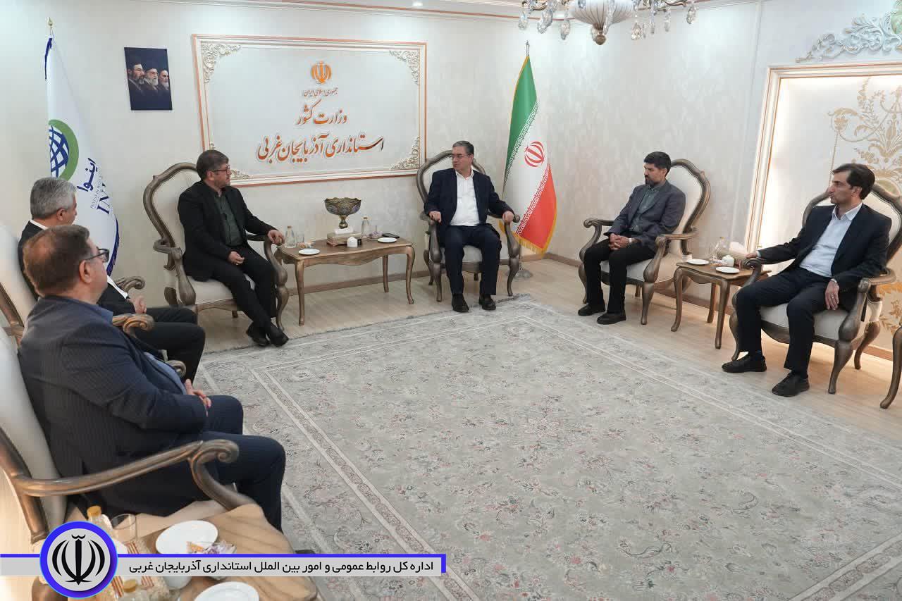 دیدار معاون وزیر راه و شهرسازی با استاندار آذربایجانغربی