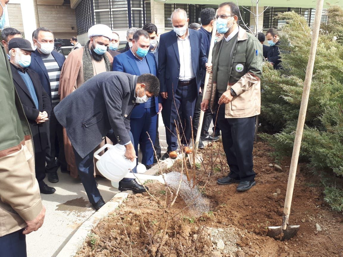 📷 سرپرست معاونت هماهنگی امور عمرانی استانداری آذربایجان غربی به مناسبت 15 اسفند روز درختکاری، یک اصله نهال در محوطه ساختمان اداره کل منابع طبیعی و آبخیز داری استان غرس کرد.